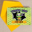 Turtle Superhero Thank You Card additional 2