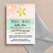 Twinkle Star Baby Shower Invitation additional 2