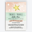 Twinkle Star Baby Shower Invitation additional 1