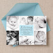 Classic Collage Photo Birth Announcement Card additional 3