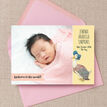 Beatrix Potter's Jemima Puddle-Duck Photo Birth Announcement Card additional 1
