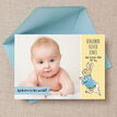 Beatrix Potter's Peter Rabbit Photo Birth Announcement Card additional 1