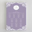 Romantic Lace Wedding Seating Plan additional 3