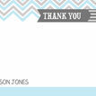 Chevron Thank You Cards additional 2