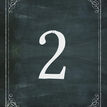 Chalkboard Table Number additional 1