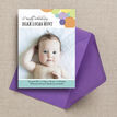 Dotty Delight Birth Announcement Card additional 1
