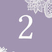 Romantic Lace Table Number additional 4
