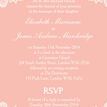 Romantic Lace Wedding Invitation additional 4