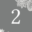 Romantic Lace Table Number additional 5