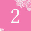 Romantic Lace Table Number additional 7