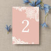 Romantic Lace Table Number additional 2