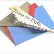 Vintage Airmail Save the Date Paper Airplane additional 2