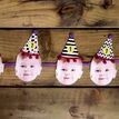 Handmade / Printable Party Hat Baby Photo Bunting additional 2