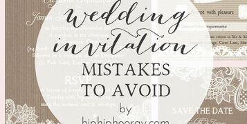 Common Wedding Invitation Mistakes to Avoid