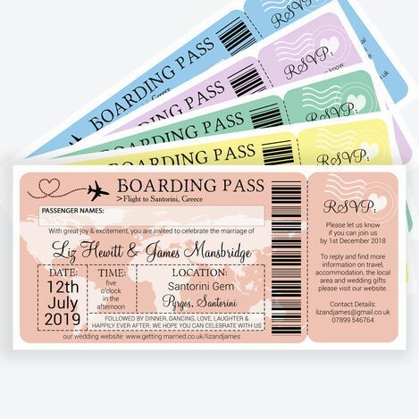 Boarding Passes & Passports