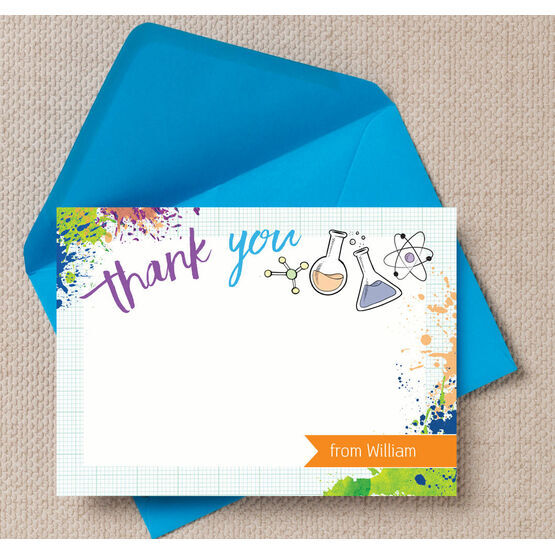 Science Thank You Cards